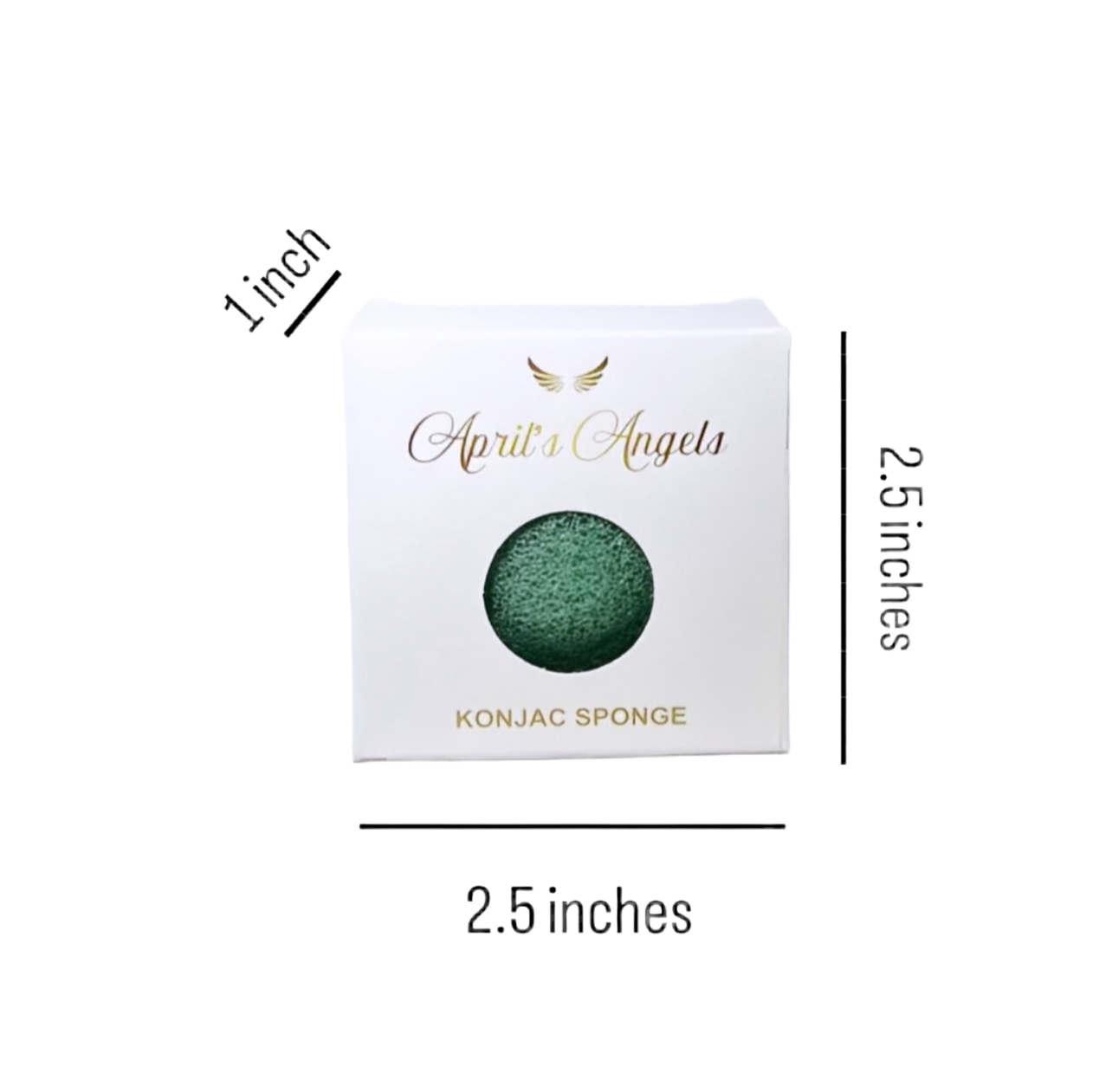 ORGANIC KONJAC FACIAL SPONGES (5 pcs)