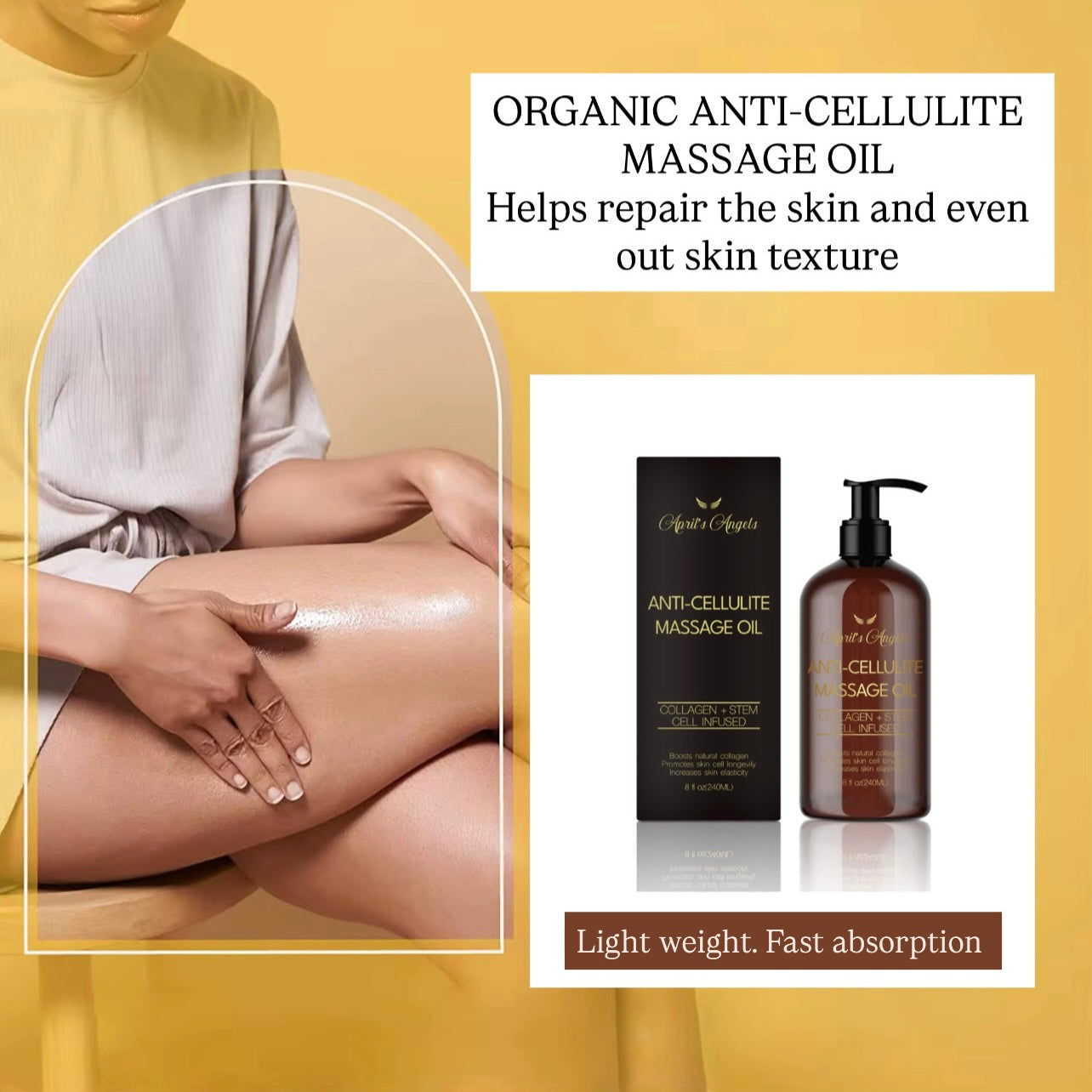 ORGANIC ANTI-CELLULITE MASSAGE OIL