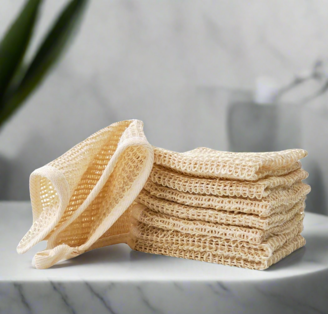 ORGANIC SISAL WASHCLOTH (3 Pcs)