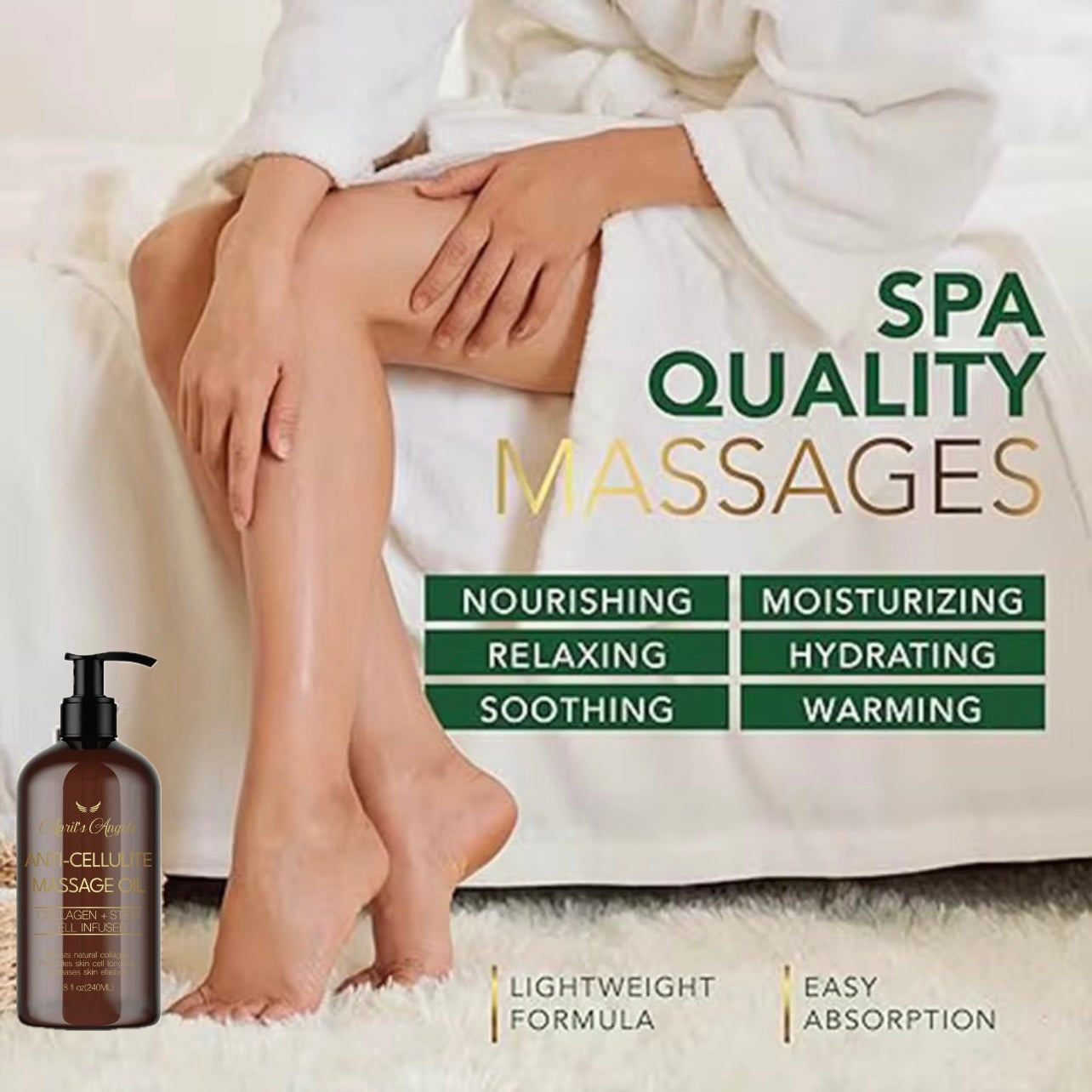 ORGANIC ANTI-CELLULITE MASSAGE OIL