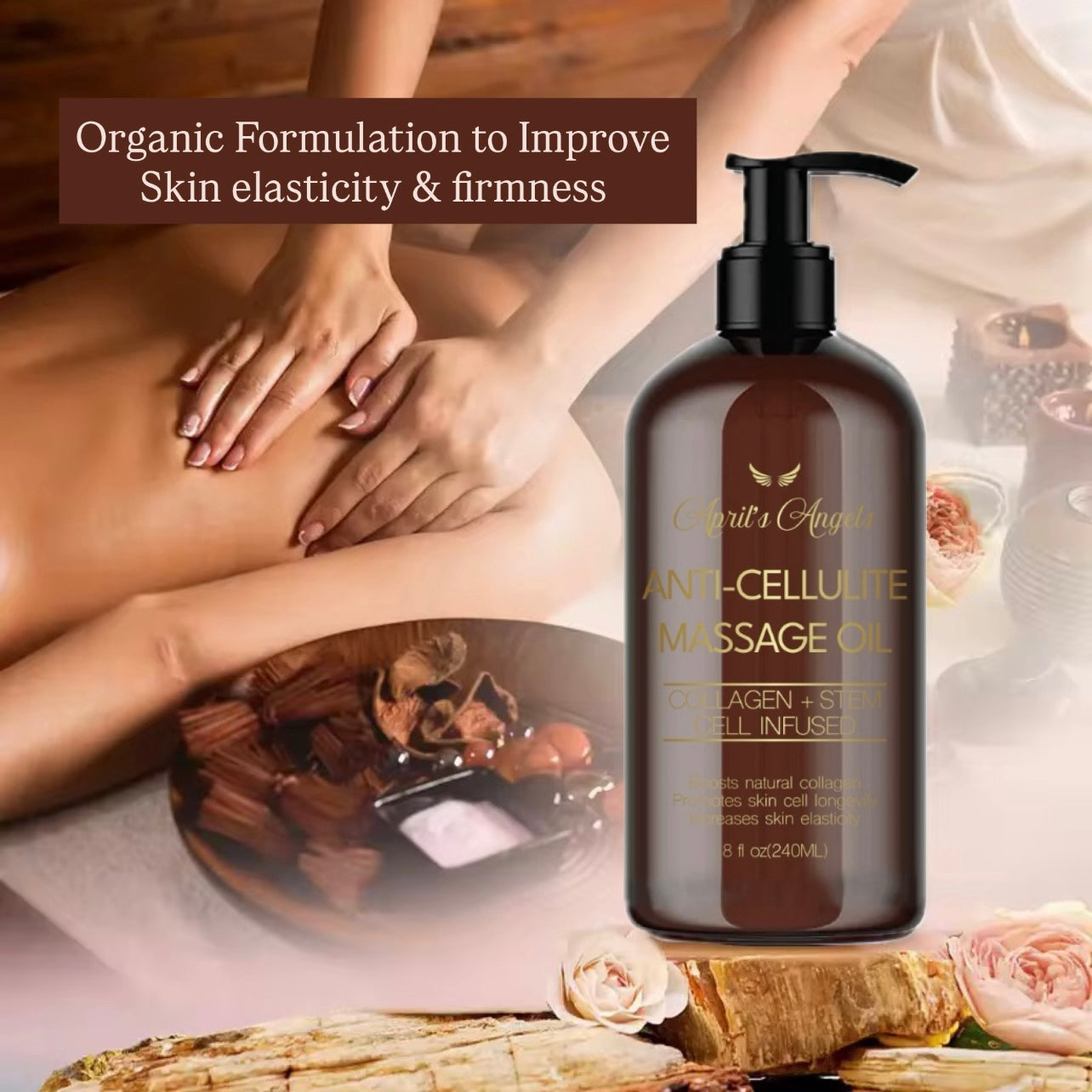 ORGANIC ANTI-CELLULITE MASSAGE OIL