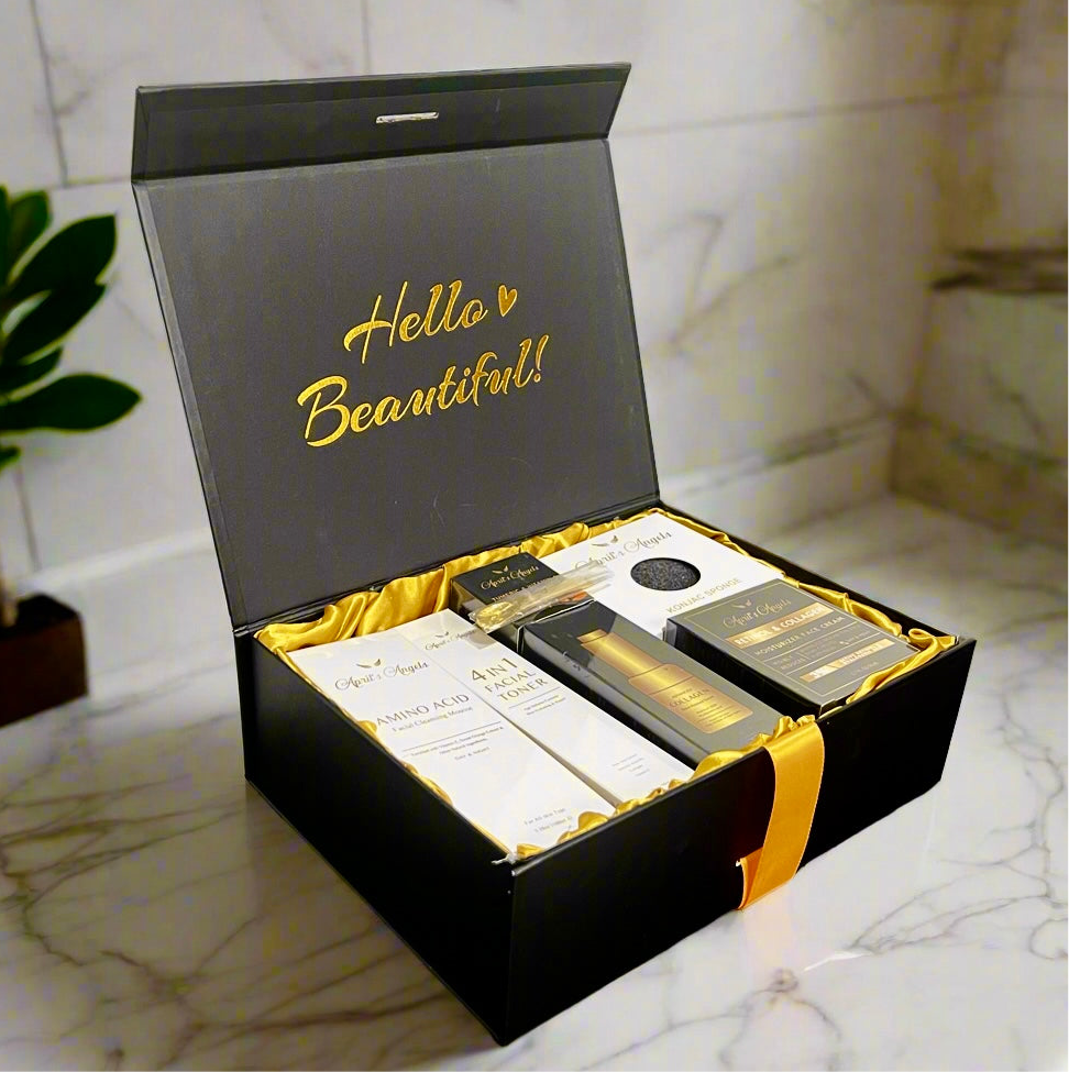 HELLO BEAUTIFUL FACIAL SKINCARE GIFT BOX
