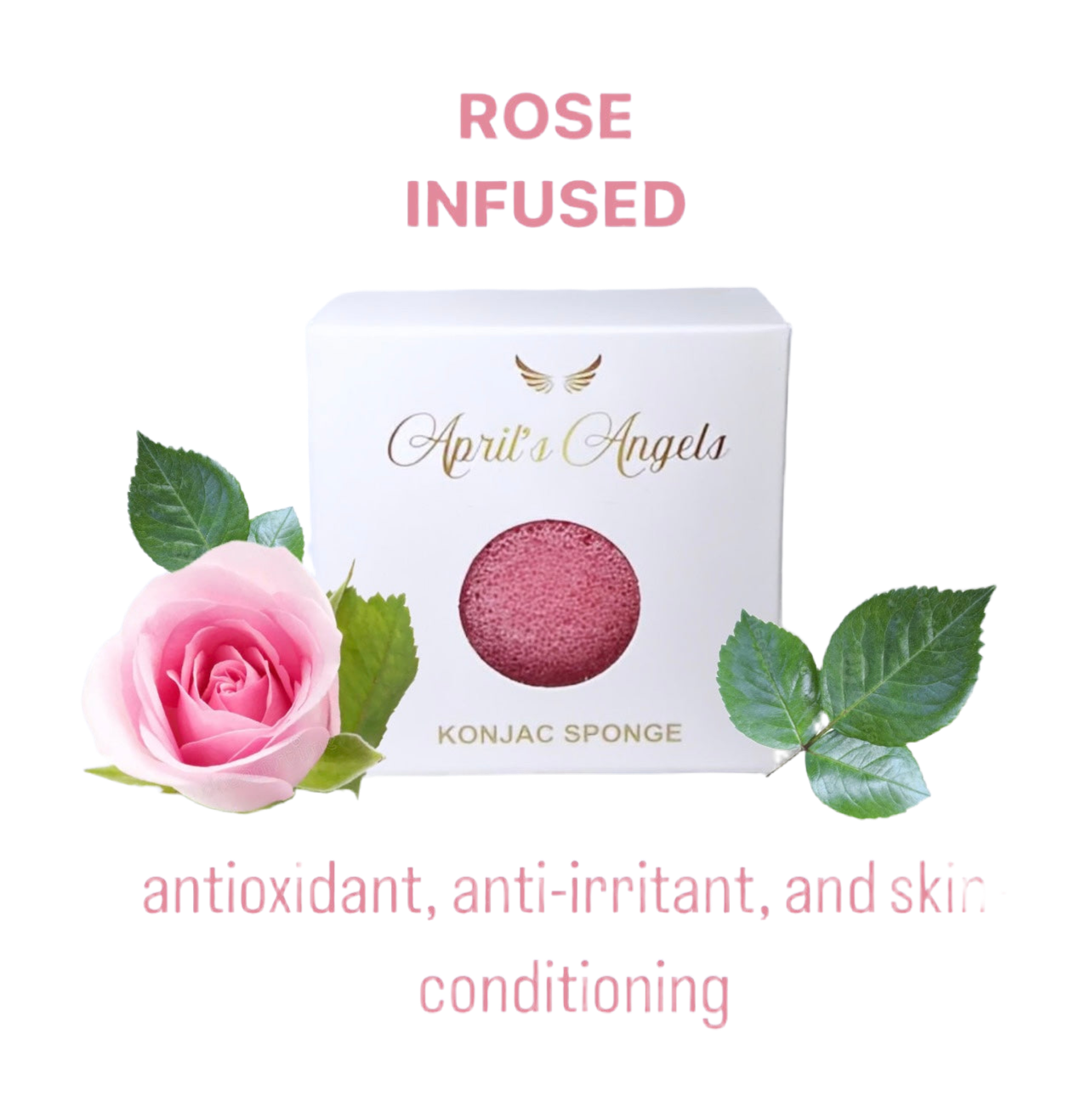 ORGANIC KONJAC FACIAL SPONGES (5 pcs)