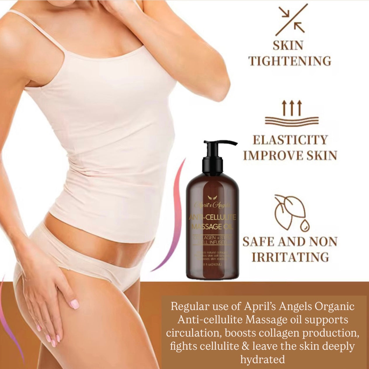 ORGANIC ANTI-CELLULITE MASSAGE OIL