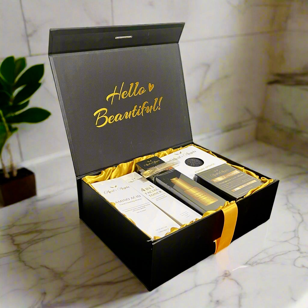 HELLO BEAUTIFUL FACIAL SKINCARE GIFT BOX