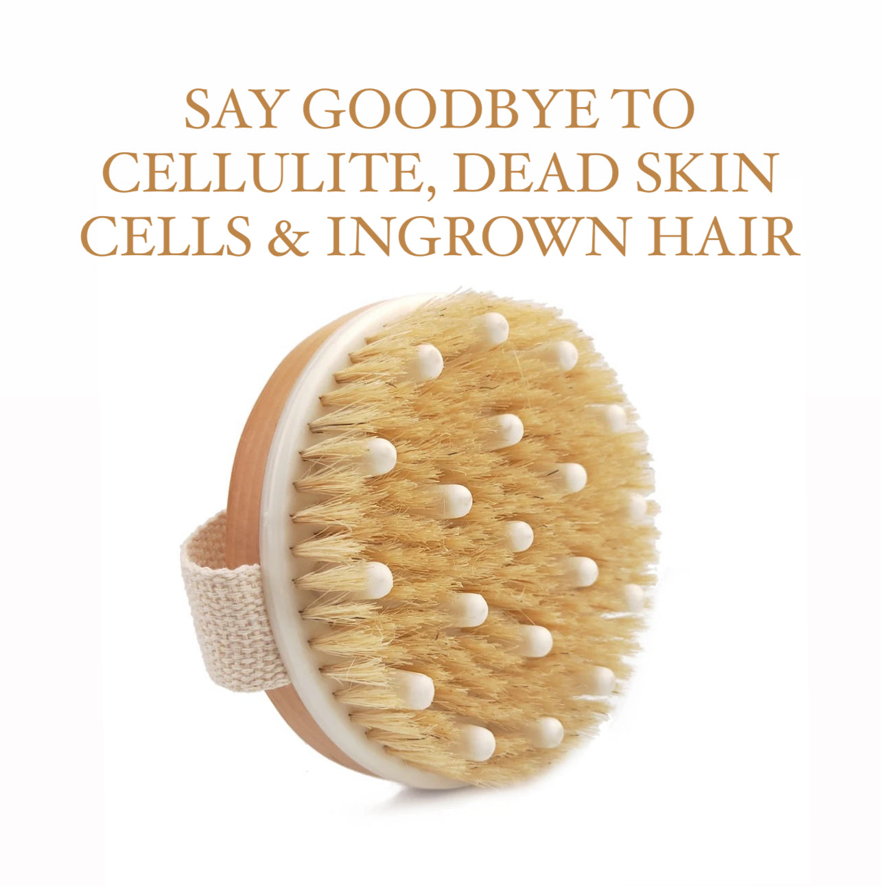 ANTI-CELLULITE MASSAGE OIL & EXFOLIATING DRY BRUSH BUNDLE