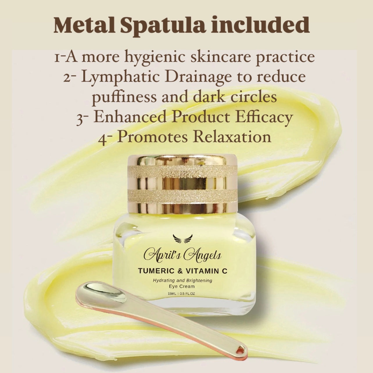 APRIL’S ANGELS TURMERIC & VITAMIN C EYE CREAM