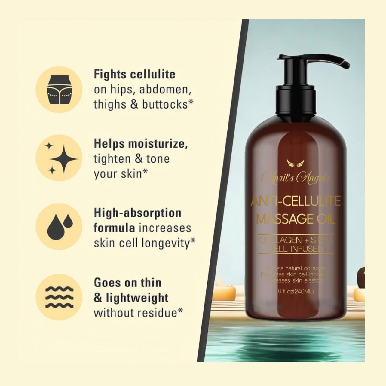 ORGANIC ANTI-CELLULITE MASSAGE OIL