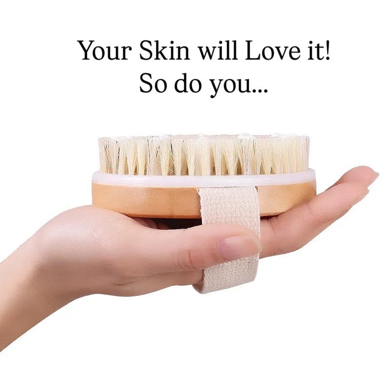 EXFOLIATING DRY BRUSH