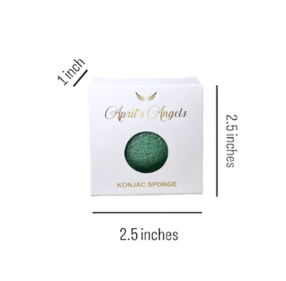 ORGANIC KONJAC FACIAL SPONGES (5 pcs)