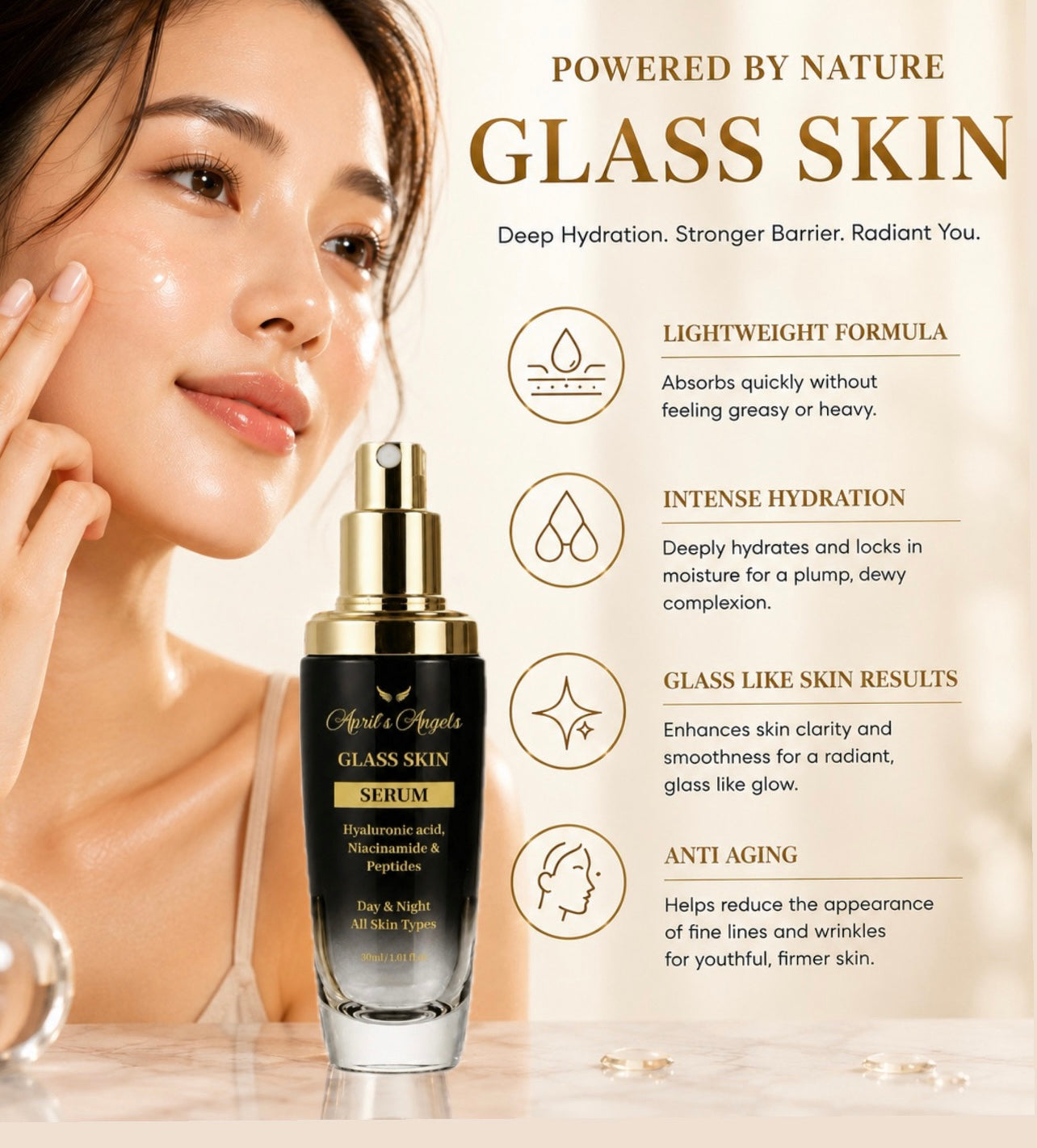 THE GLASS SKIN FACIAL SERUM
