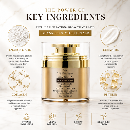 APRIL’S ANGELS GLASS SKIN FACE MOISTURIZER