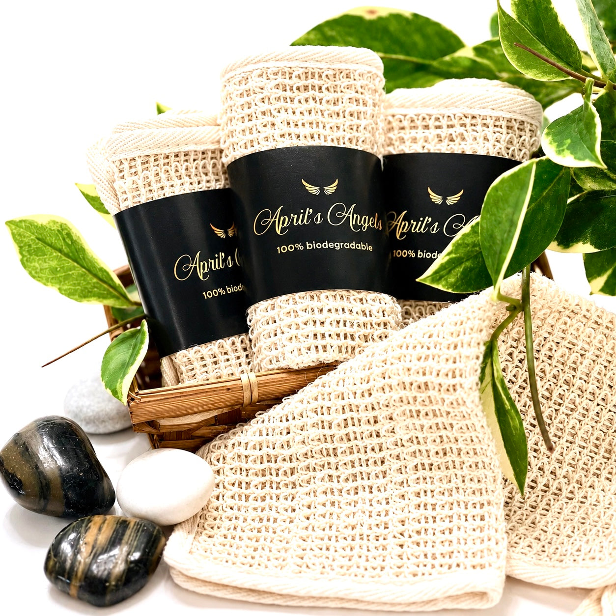 ORGANIC SISAL WASHCLOTH (3 Pcs)