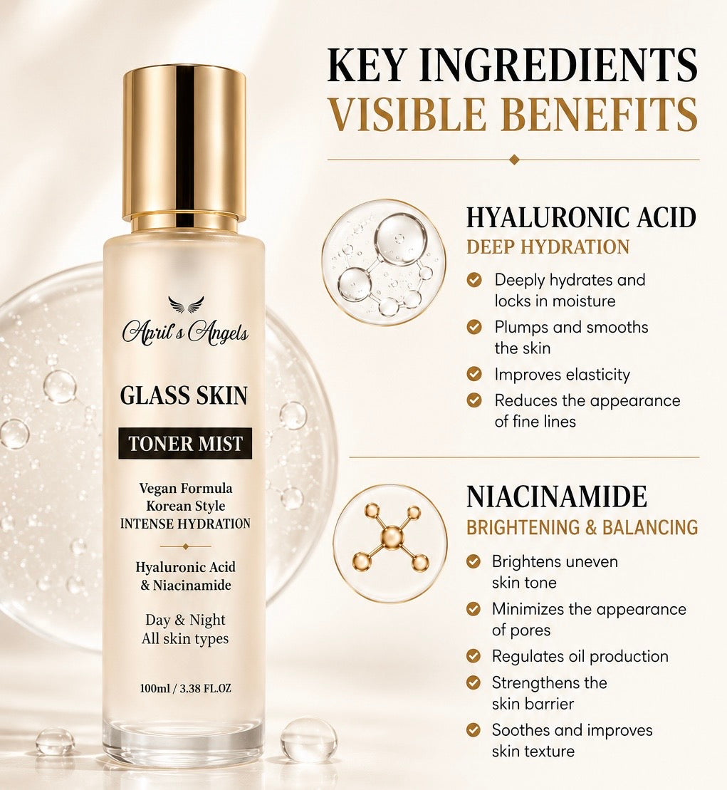 APRIL’S ANGELS GLASS SKIN TONER MIST