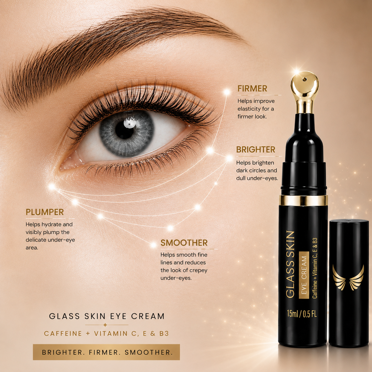 APRIL’S ANGELS GLASS SKIN EYE CREAM