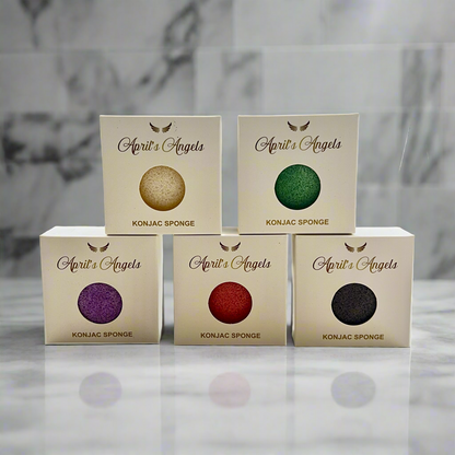 ORGANIC KONJAC FACIAL SPONGES (5 pcs)