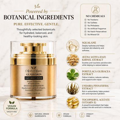 APRIL’S ANGELS GLASS SKIN FACE MOISTURIZER