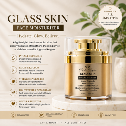 APRIL’S ANGELS GLASS SKIN FACE MOISTURIZER