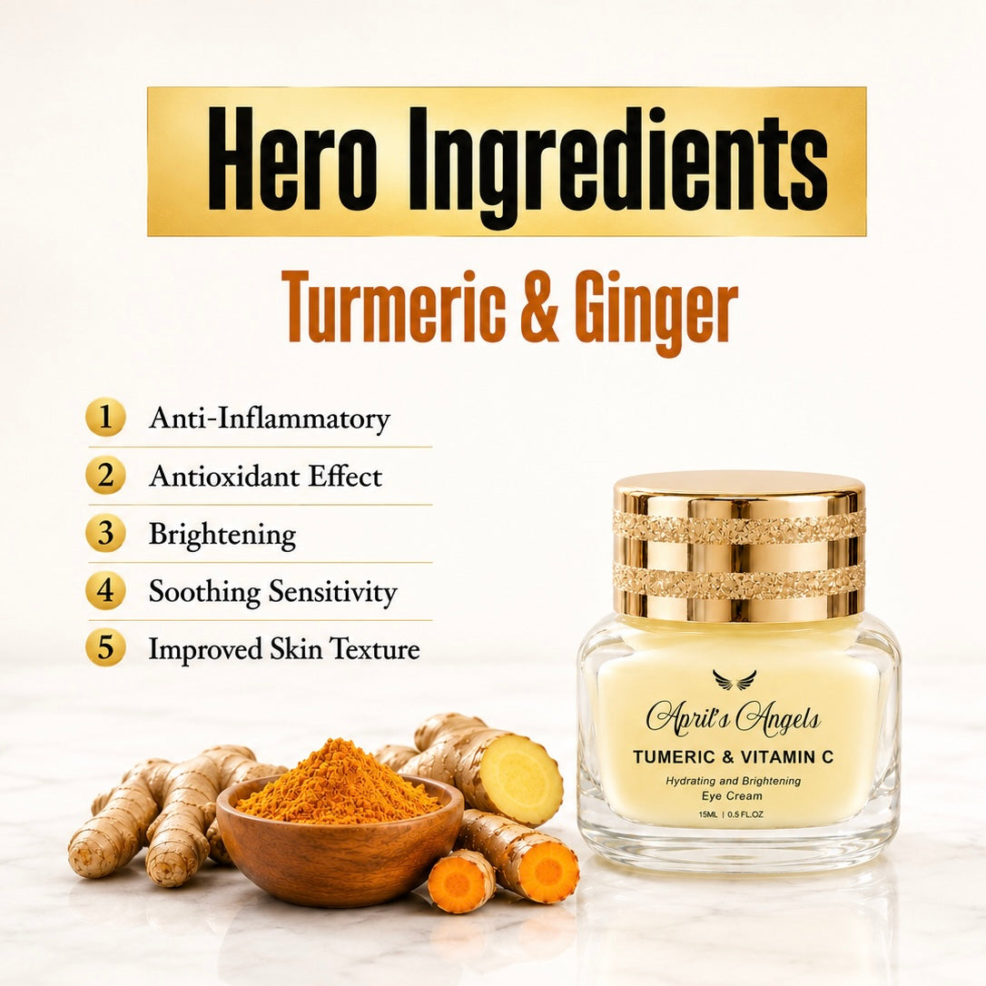 APRIL’S ANGELS TURMERIC & VITAMIN C EYE CREAM
