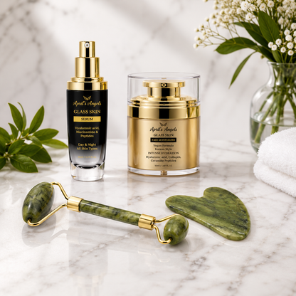 APRIL’S ANGELS GLASS SKIN FACE LIFT TRIO
