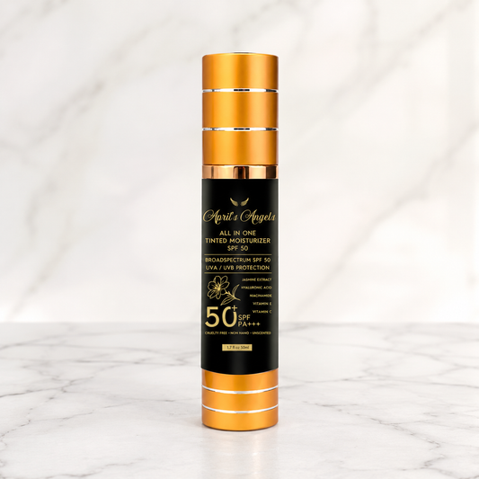 ALL IN 1 VEGAN UNIVERSAL TINTED MOISTURIZER SUNSCREEN SPF 50