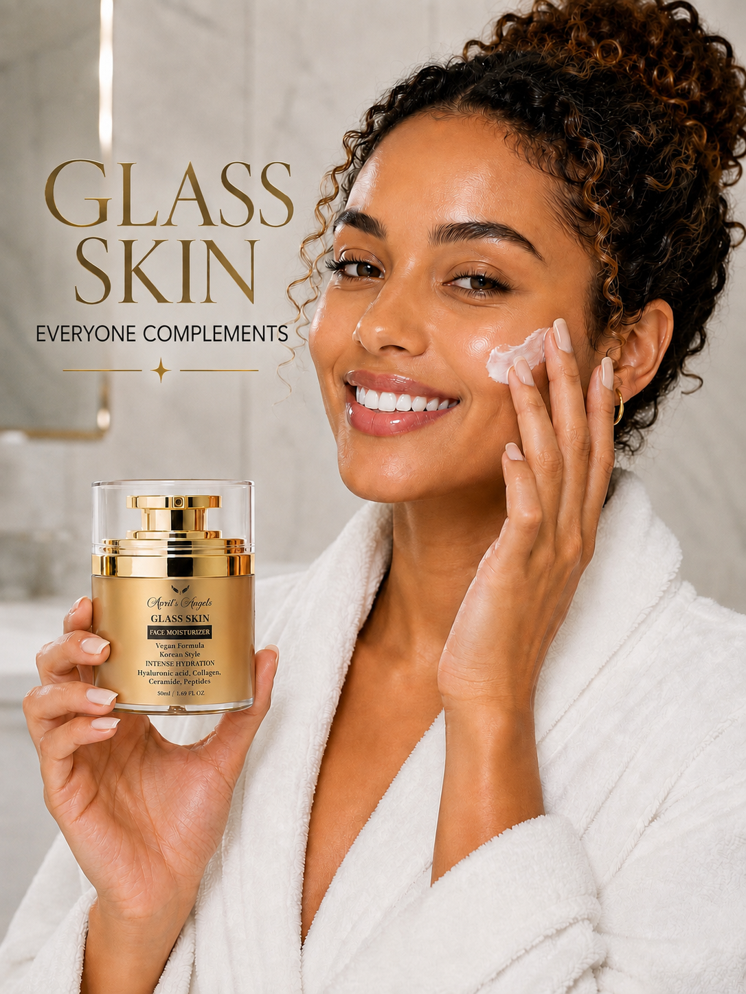 APRIL’S ANGELS GLASS SKIN FACE MOISTURIZER