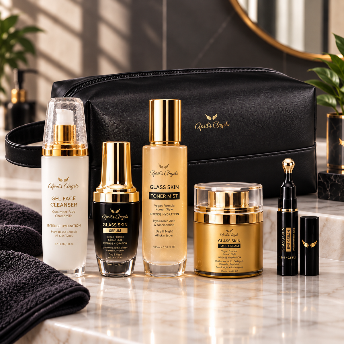 April’s Angels Men’s Complete Glass Skin Skincare Set