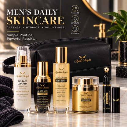 April’s Angels Men’s Complete Glass Skin Skincare Set