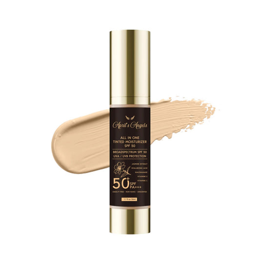 ALL IN 1 VEGAN UNIVERSAL TINTED MOISTURIZER SUNSCREEN SPF 50