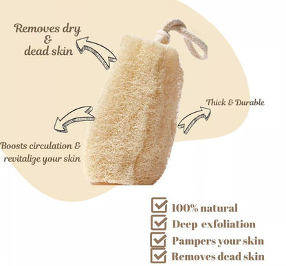 100% EGYPTIAN LOOFAH (set of 3)